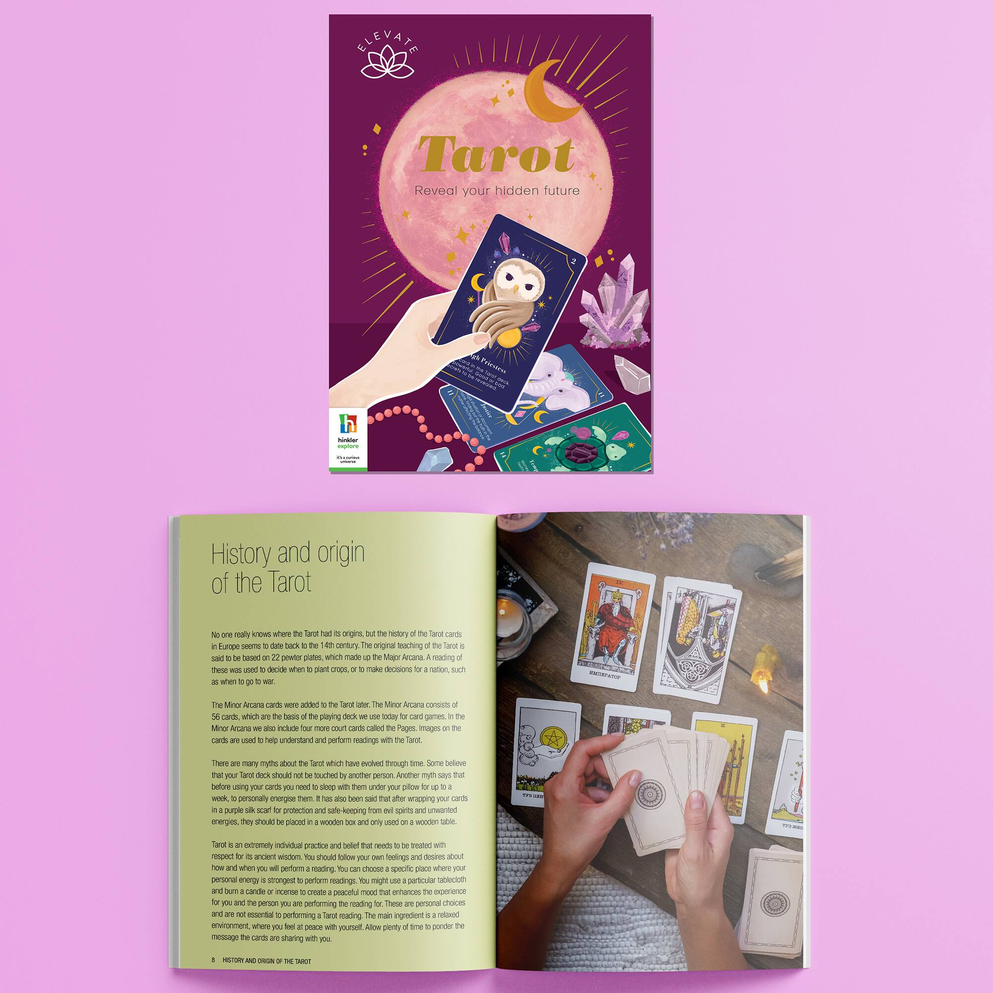 Hinkler Elevate History & Origins of Tarot Activity Kit